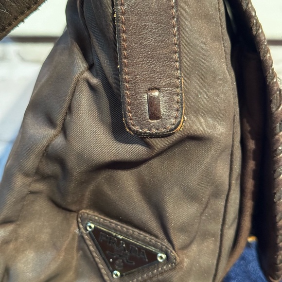 Prada Mainline FW2003 Studded Leather Crossbody Bag RARE - Picture 3 of 12